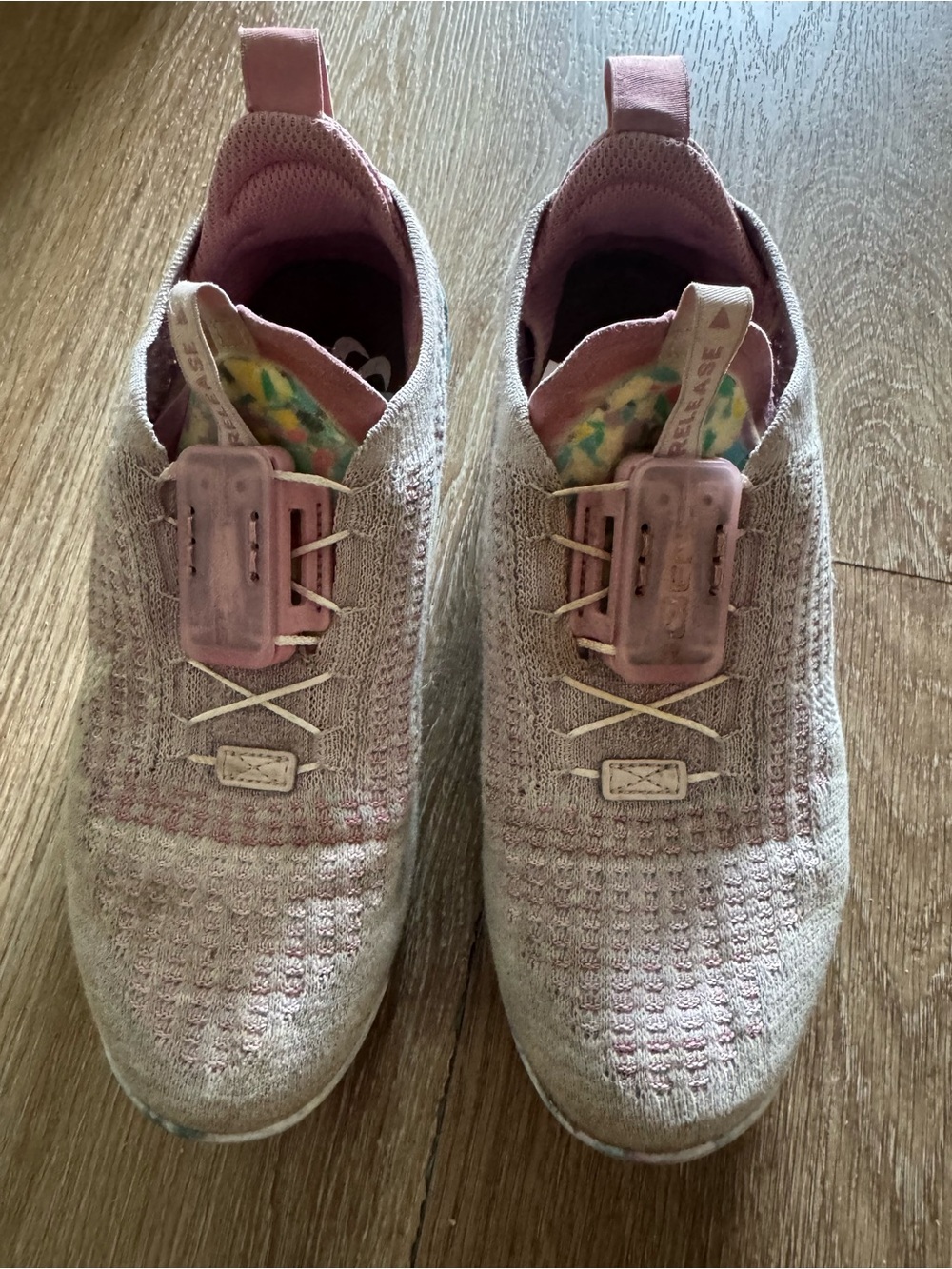 Nike Air VaporMax 2020 Knitfly in light arctic pink (violet/ash white colourway)